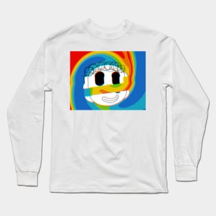 Trippy Pride Drawing Long Sleeve T-Shirt